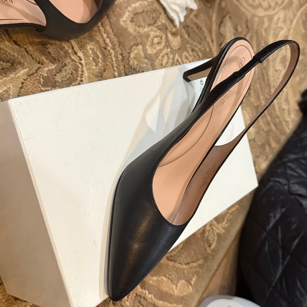 Cole Haan Black Leather Shoes